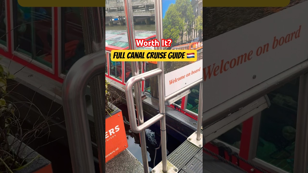 👉 Full Amsterdam Canal Cruise 🇳🇱 is Now Live! Watch the full canal cruise in the related video❤️