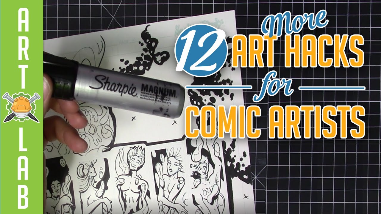 12 MORE Art Hacks For Comic Book Artists!