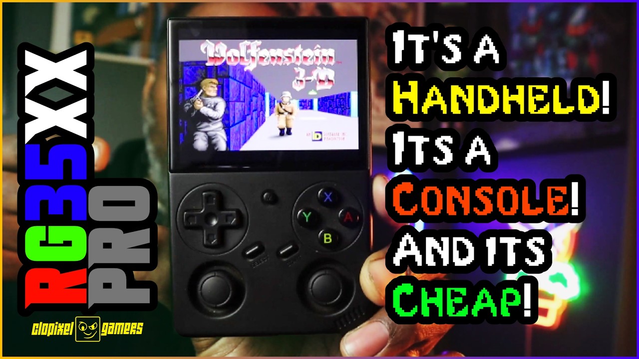 RG35XX Pro Review Its a Handheld, Its a Console, and its Cheap! @clopixelgamers
