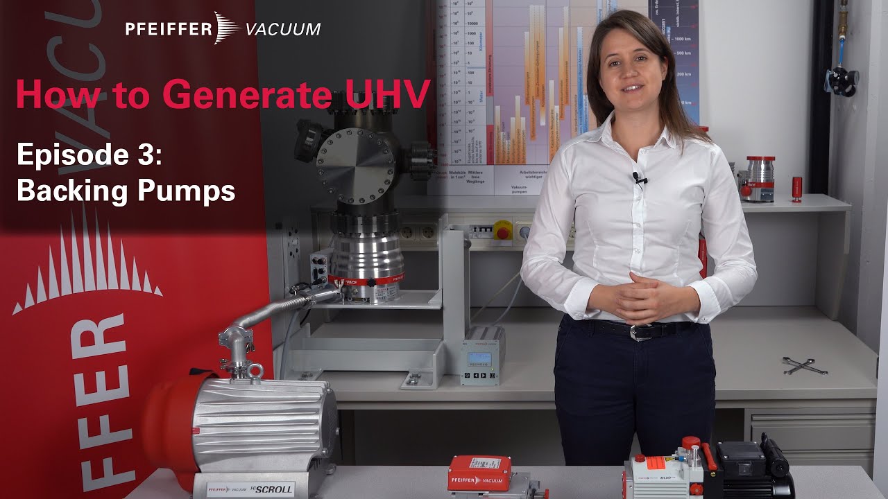 How to generate UHV: Episode 3/4 – Backing pumps | by Pfeiffer Vacuum+Fab Solutions