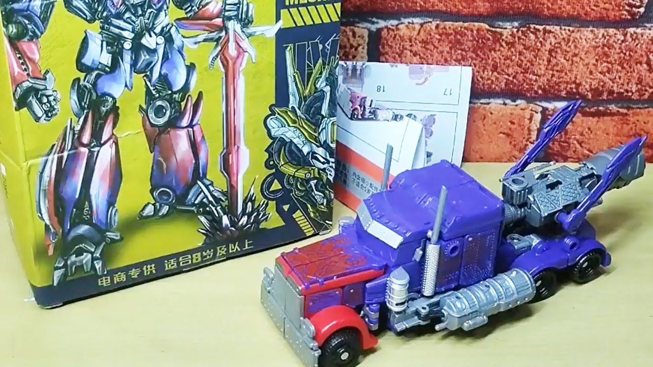 UNBOXING OPTIMUS PRIME BOOTLEGS TERBAIK VERSI MISTER TOYS