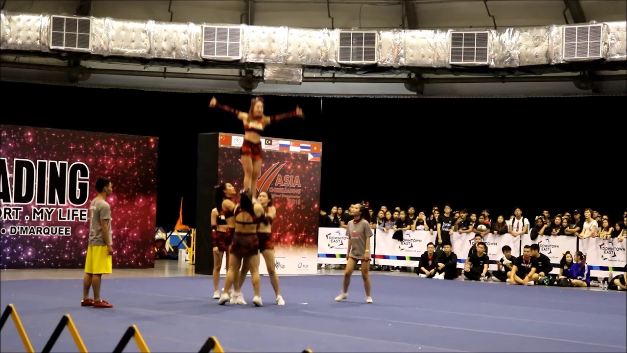 ACIC 2018 150 HANOI ALLGIRLS Vietnam - Group Stunt Open All Girl Advanced [HD]