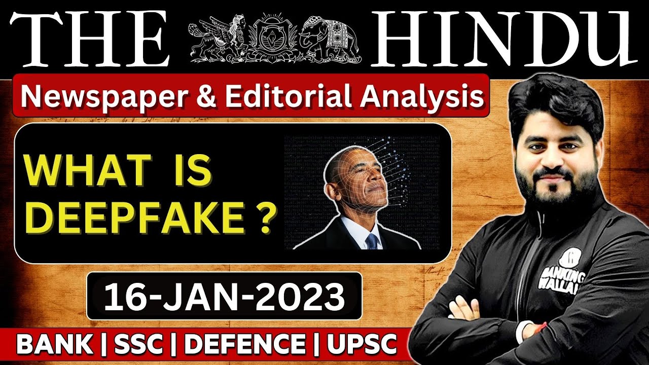The Hindu Newspaper Editorial Analysis | 16 January 2023 | Editorial by Vishal Parihar | Bank Exams