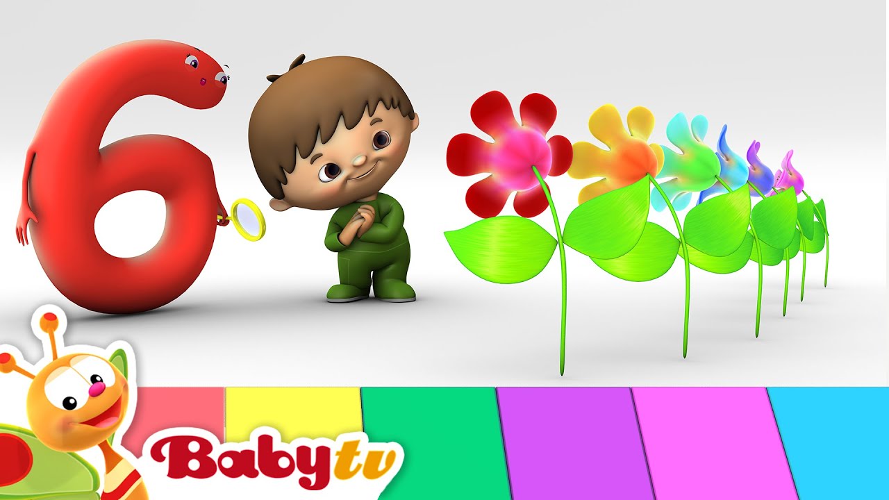Número Seis 6 ​6️⃣ | Números e contagem para crianças | Charlie e os Números @BabyTVPT