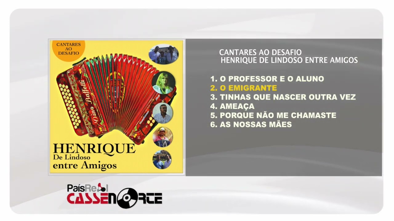 Cantares Ao Desafio -  Henrique de Lindoso entre Amigos ( Full Album )