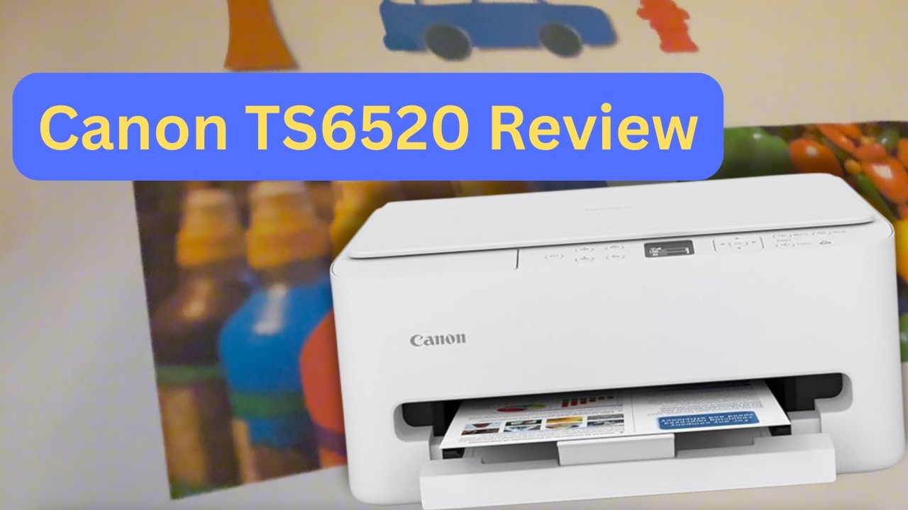 Canon Pixma TS6520 Printer Review, Print Testing, and Wifi Setup