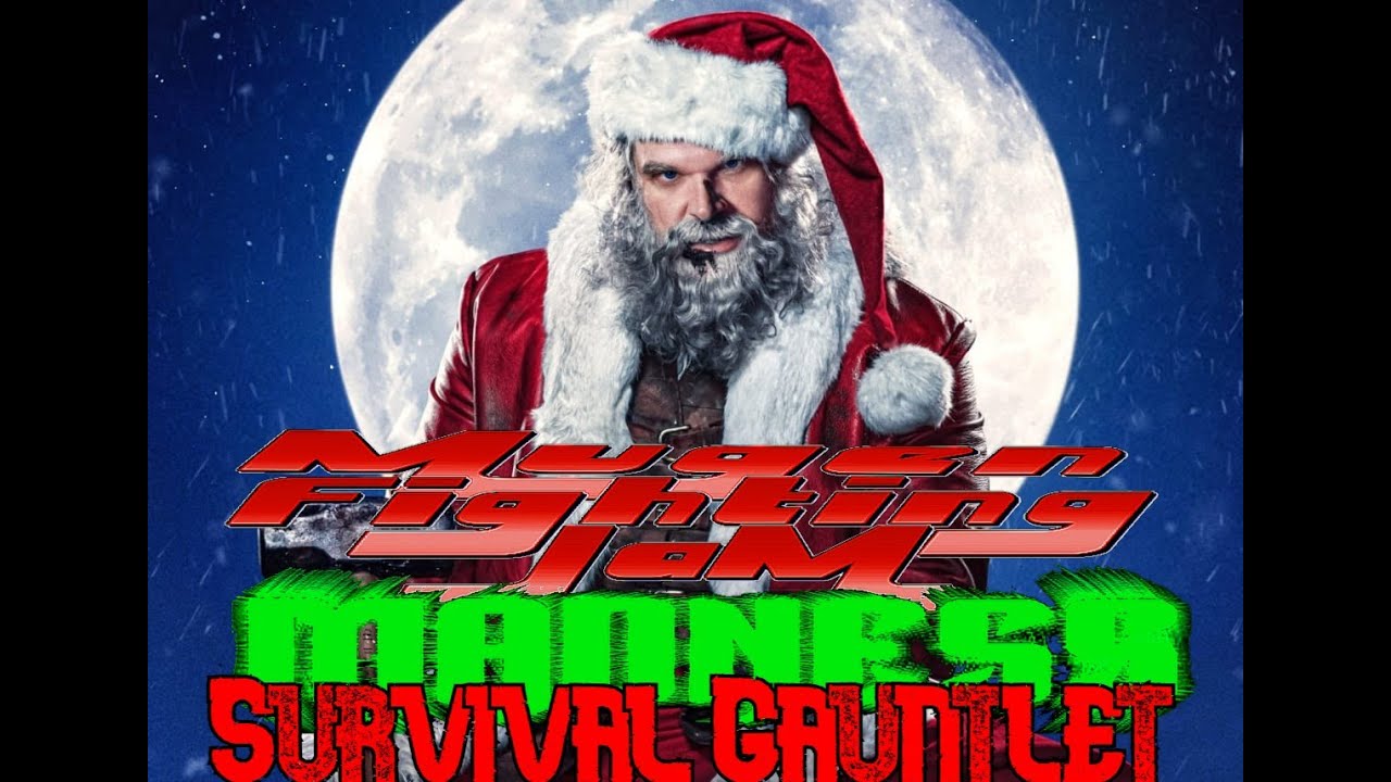 Mugen Fighting Jam Madness Survival Gauntlet: Santa Claus Christmas Special