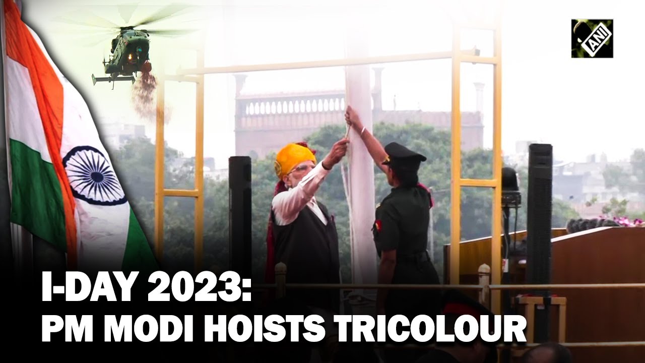 Independence Day 2023: PM Modi hoists National Flag at iconic Red Fort