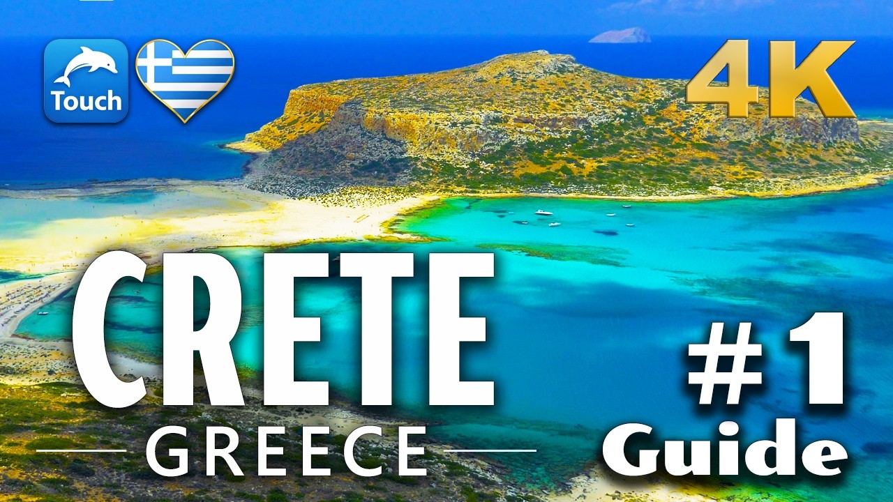 CRETE Guide, Greece 4K - Part 1: Chania, Rethymno, Balos, Elafonissi ► #touchgreece INEX