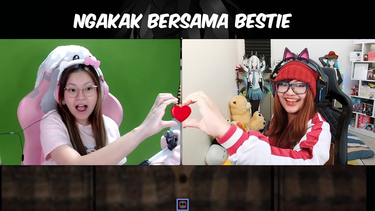 AKU SAMA KEI ADU JUMPSCARE SAMPAI HANTUNYA GA PUNYA HARGA DIRI LAGI (Ngakak)