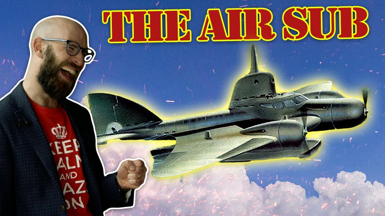 The Surprisingly Long and Determined Effort to Create a Flying Submarine