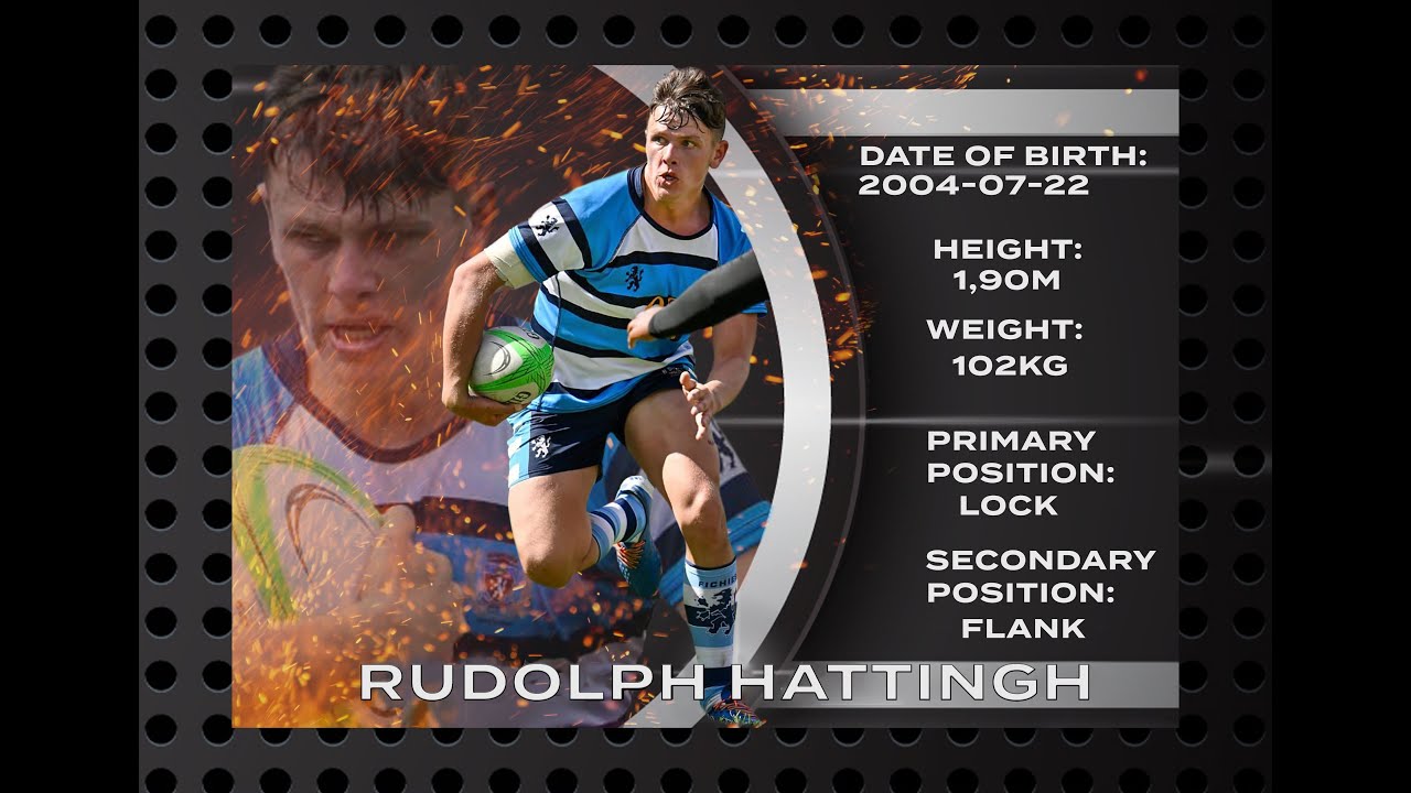 Rugby CV Rudolph Hattingh