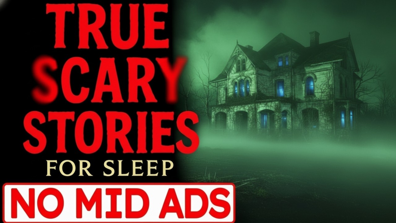 NO ADS 🛑 2 HOURS of 11 TRUE Scary Stories for Sleep | Gentle Rain Sounds | Black Screen | Vol 12