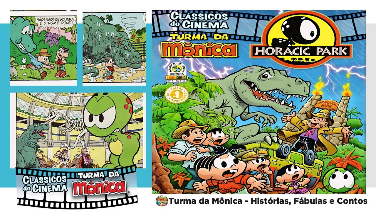 Cl&aacute;ssicos do Cinema Vol01 -  Horacic Park - Par&oacute;dia de Jurassic Park: Parque dos Dinossauros