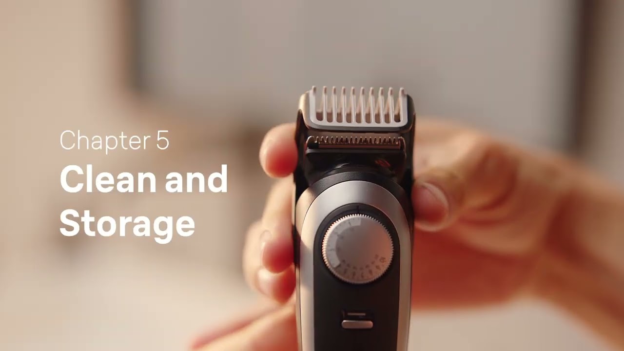 How to use your Braun Beard Trimmer Series 9