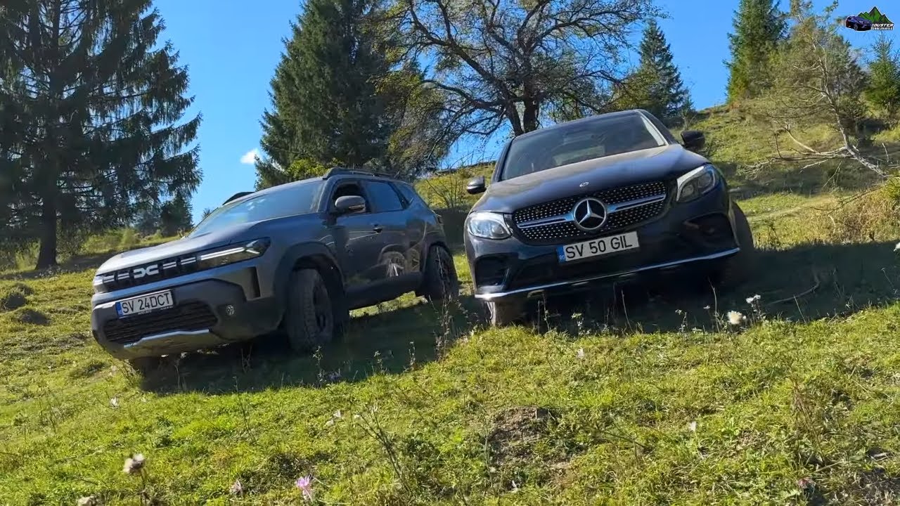 Dacia Duster vs Mercedes GLC Coupe Off Road