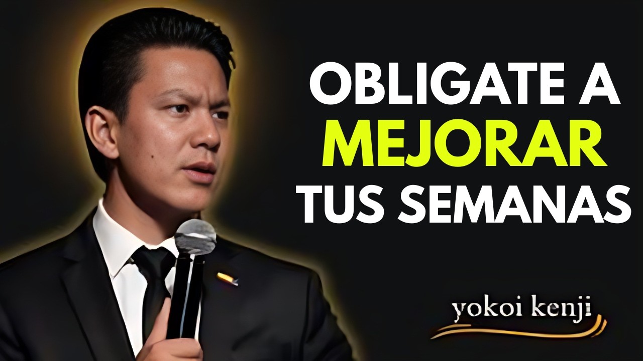 OBLÍGATE a Ser MÁS PRODUCTIVO cada Semana | Yokoi Kenji