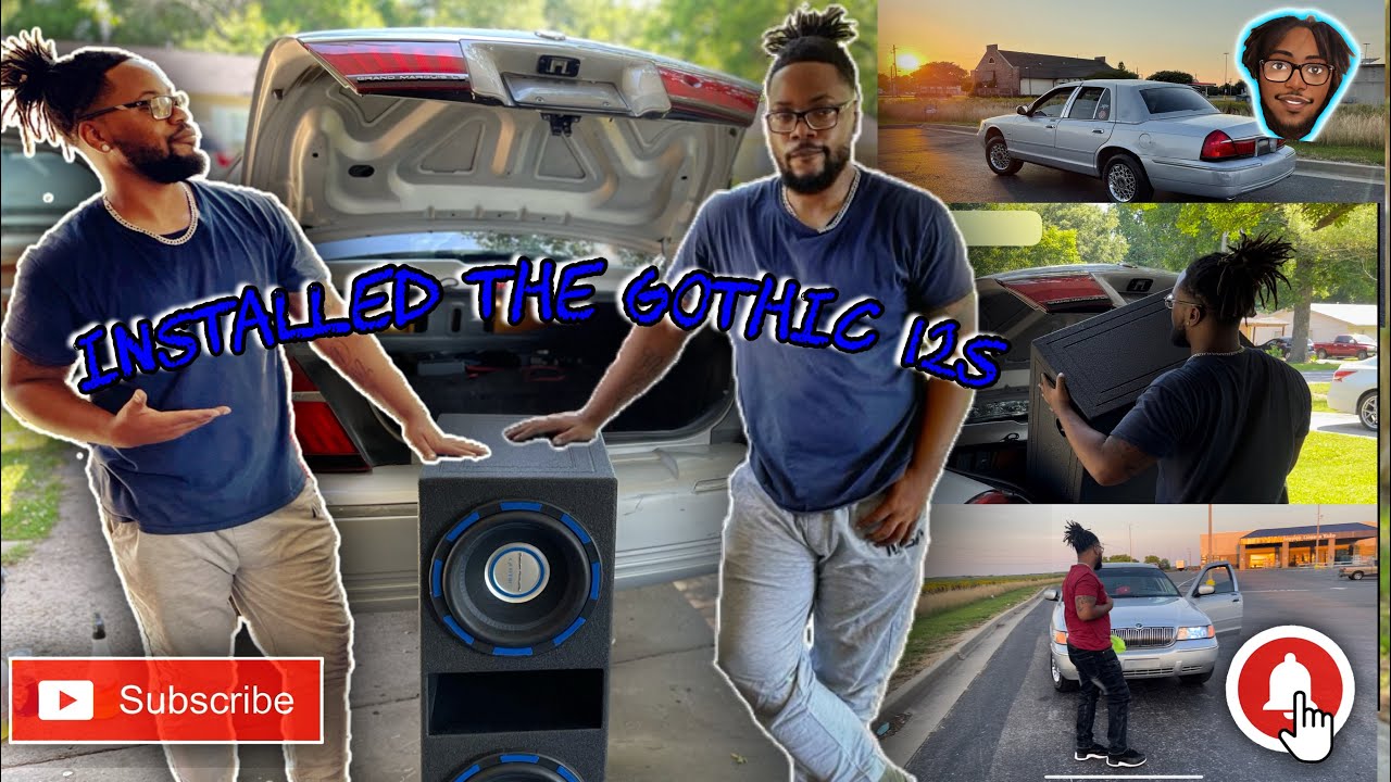 Installed Power Acoustik Gothic 12s with a Q Bomb Pro Box