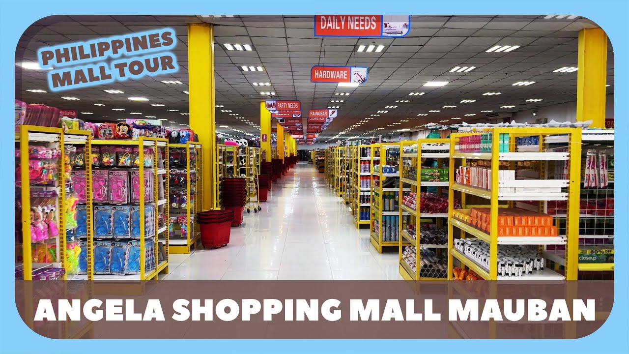 Angela Shopping Mall in Mauban, Quezon Walking Tour [4K]