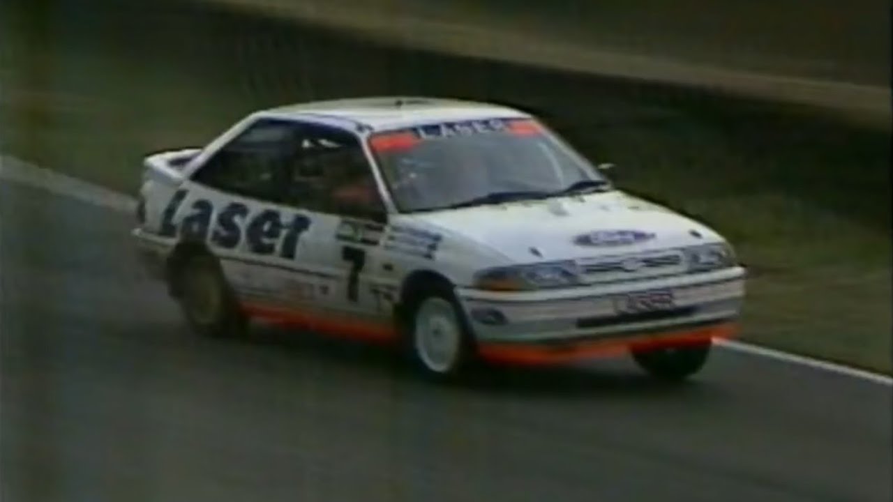 Ford Laser TX3 Turbo at the 1991 Bathurst 12 Hour Race