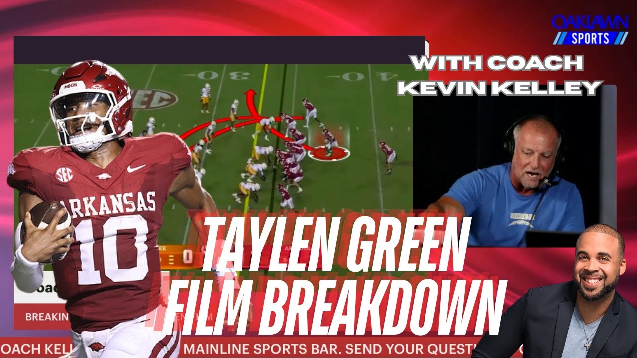 Taylen Green game film breakdown. (AREAS TO IMPROVE)