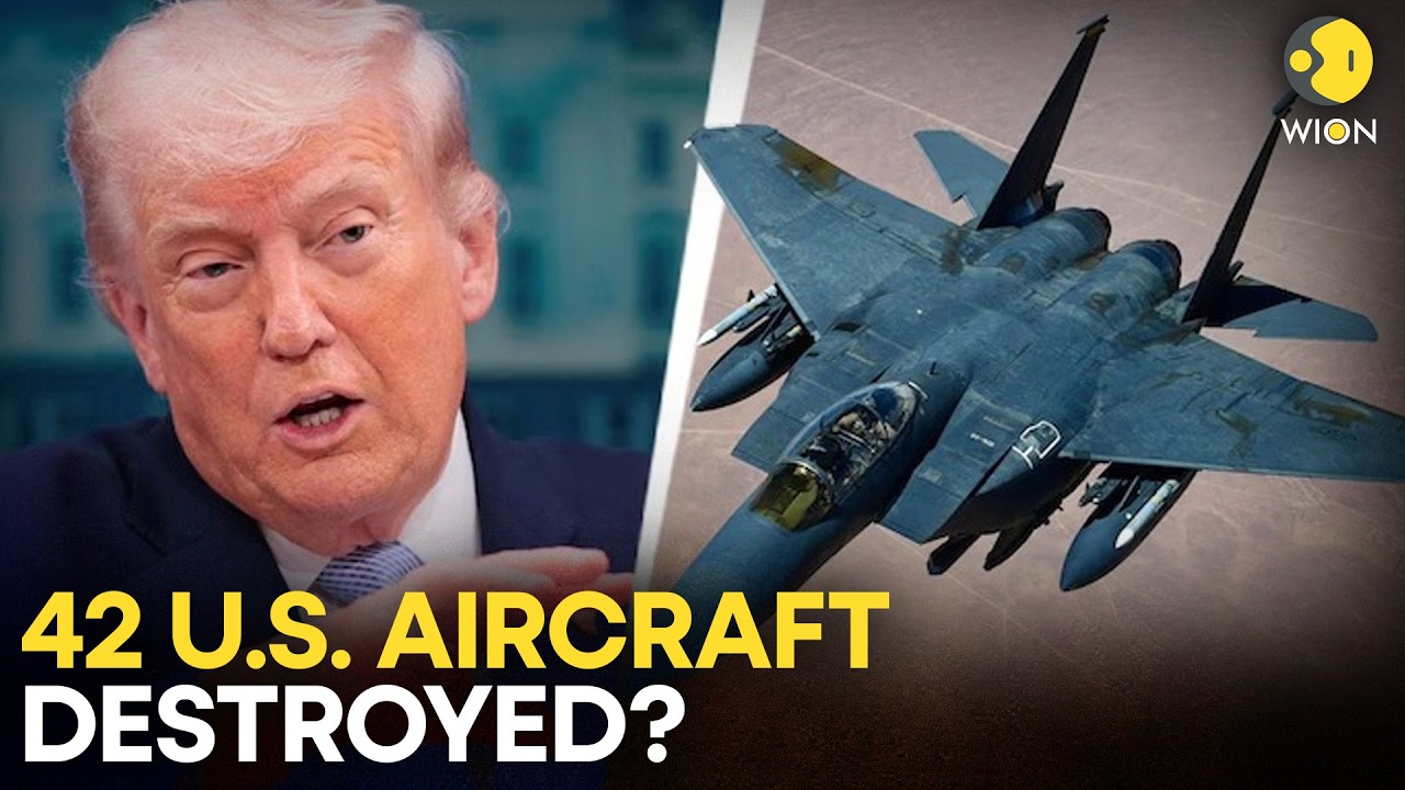 US-Iran War LIVE: 42 Aircraft Losses For US? Operation Epic Fury Under Fire | WION News