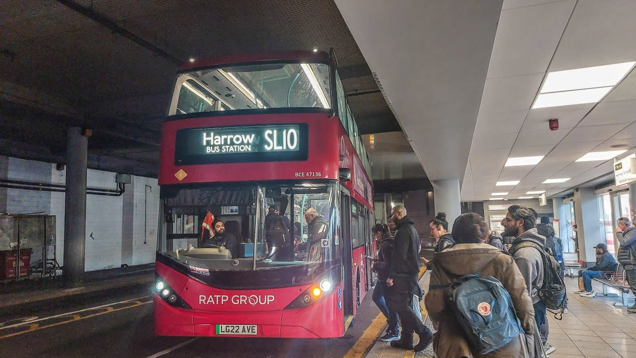 FRV | London Bus Route SL10 Harrow Bus Station - North Finchley