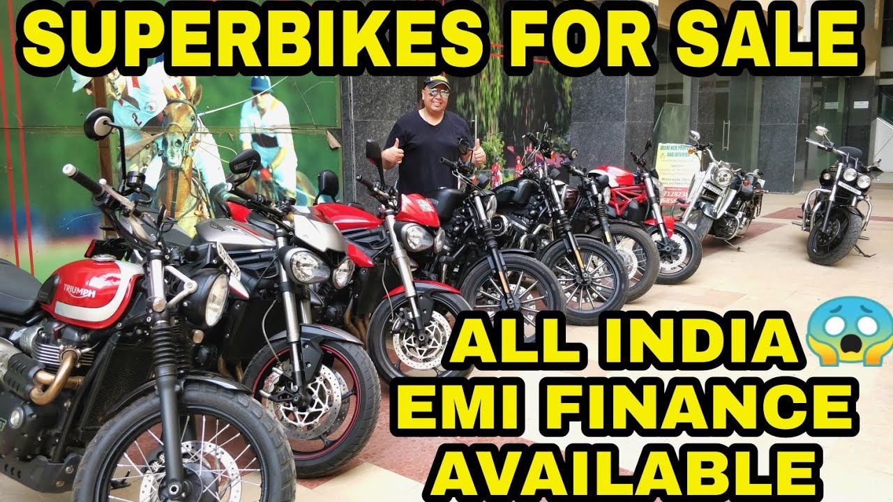 SUPERBIKES FOR SALE AT CHEAP PRICE | TRIUMPH | HARLEY DAVIDSON | BENELLI | HAYABUSA | JD VLOGS DELHI