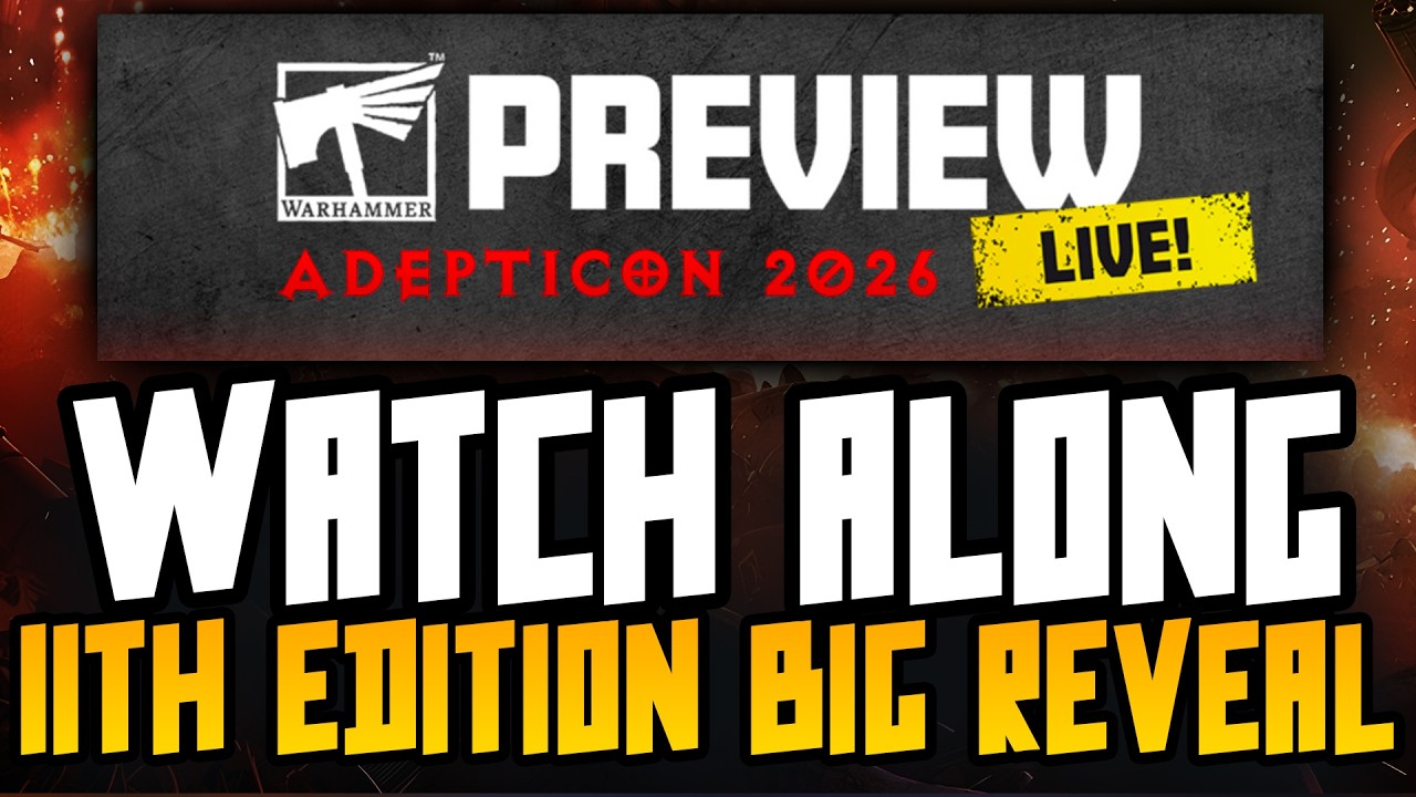 ADPETICON 11TH EDITION 40K REVEAL WATCH ALONG!