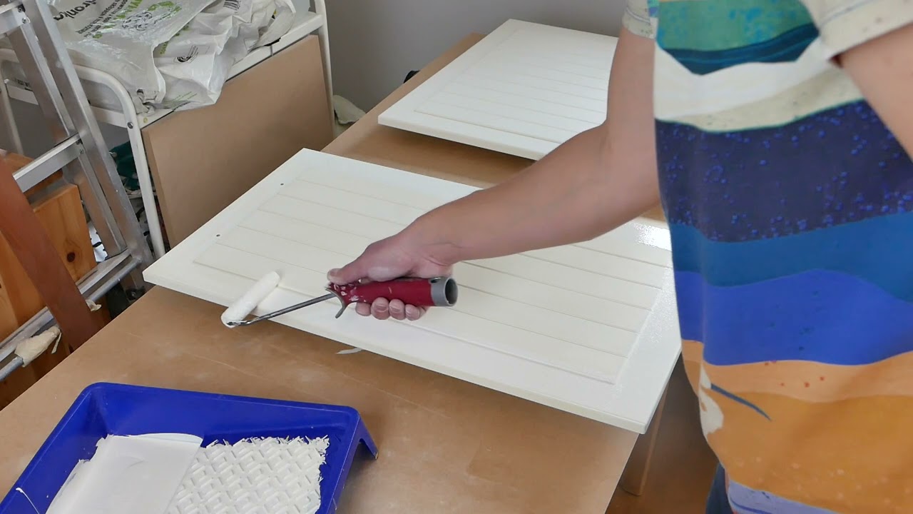 Malowanie frontów kuchennych IKEA / Tikkurila Otex Akva / Anza Felt (cz. 1)