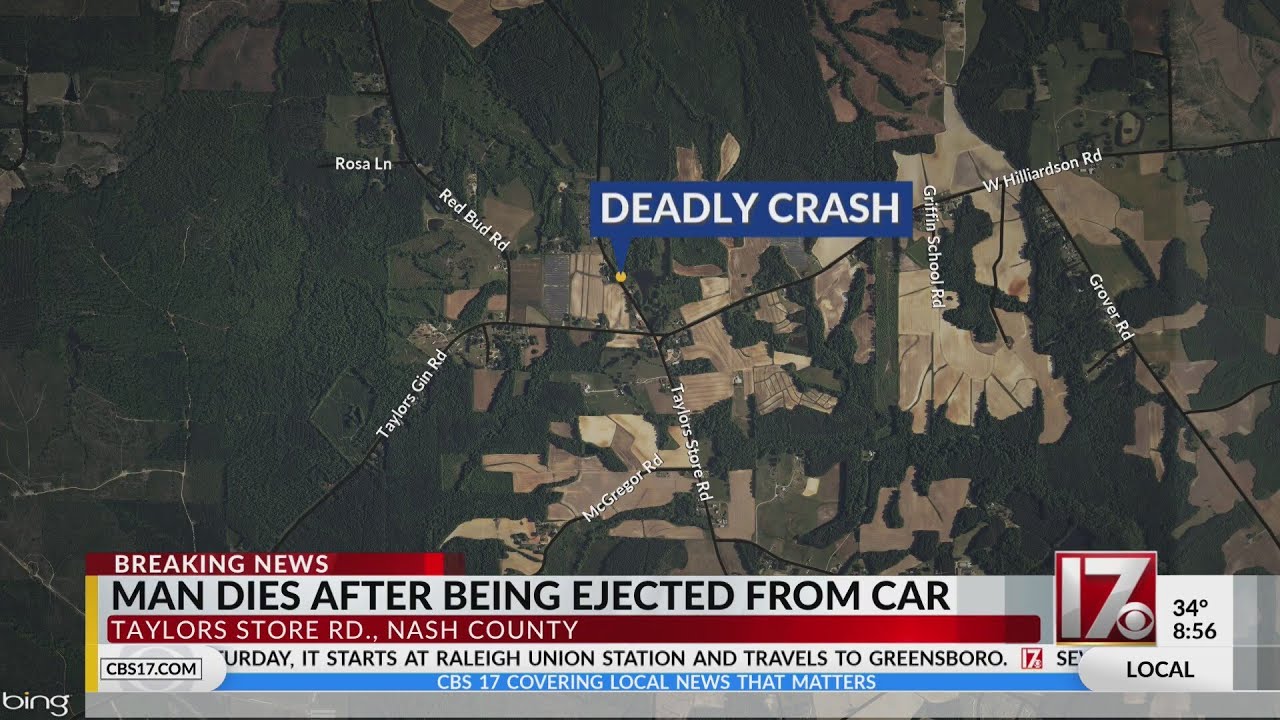 Man hits tree, ejected in fatal Nash County crash: NCSHP
