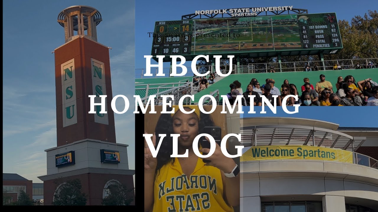 HBCU HOMECOMING VLOG | Norfolk State University