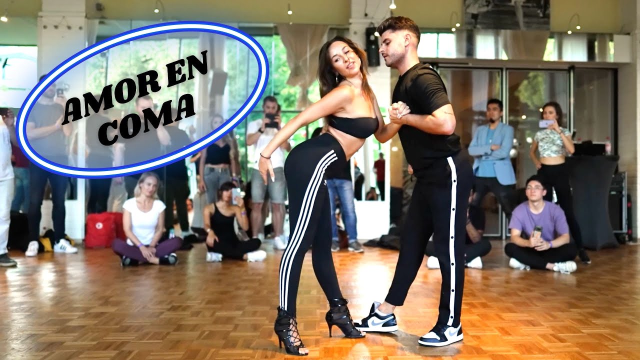 Amor en coma 🖤 Manuel Turizo & Maluma | LUIS Y ANDREA bachata| Frankfurt 🇩🇪