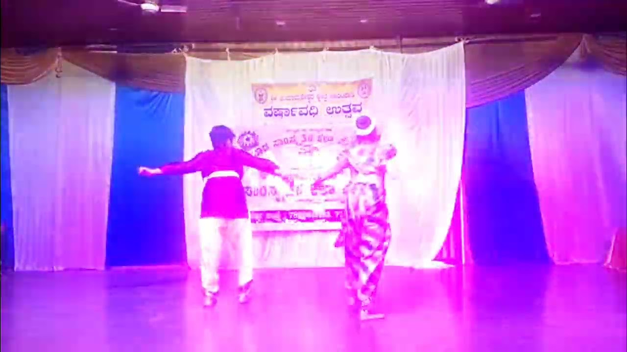 Tulu Folk Dance - Suggi Koyyare Poyi - Aradhya Pujari, Anvith Pujari 