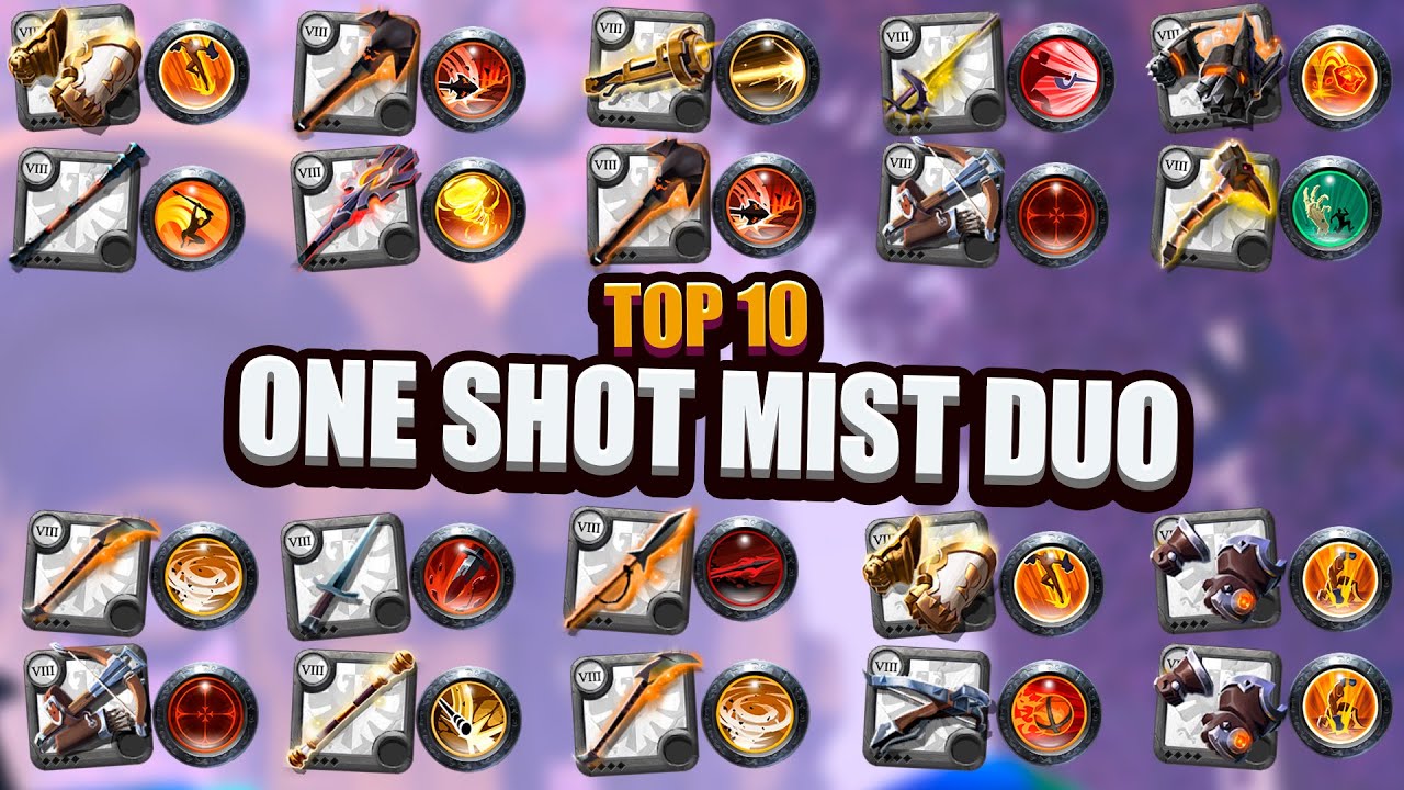 Top 10 Best One Shot Build 😈 2x2 MIST EDITION