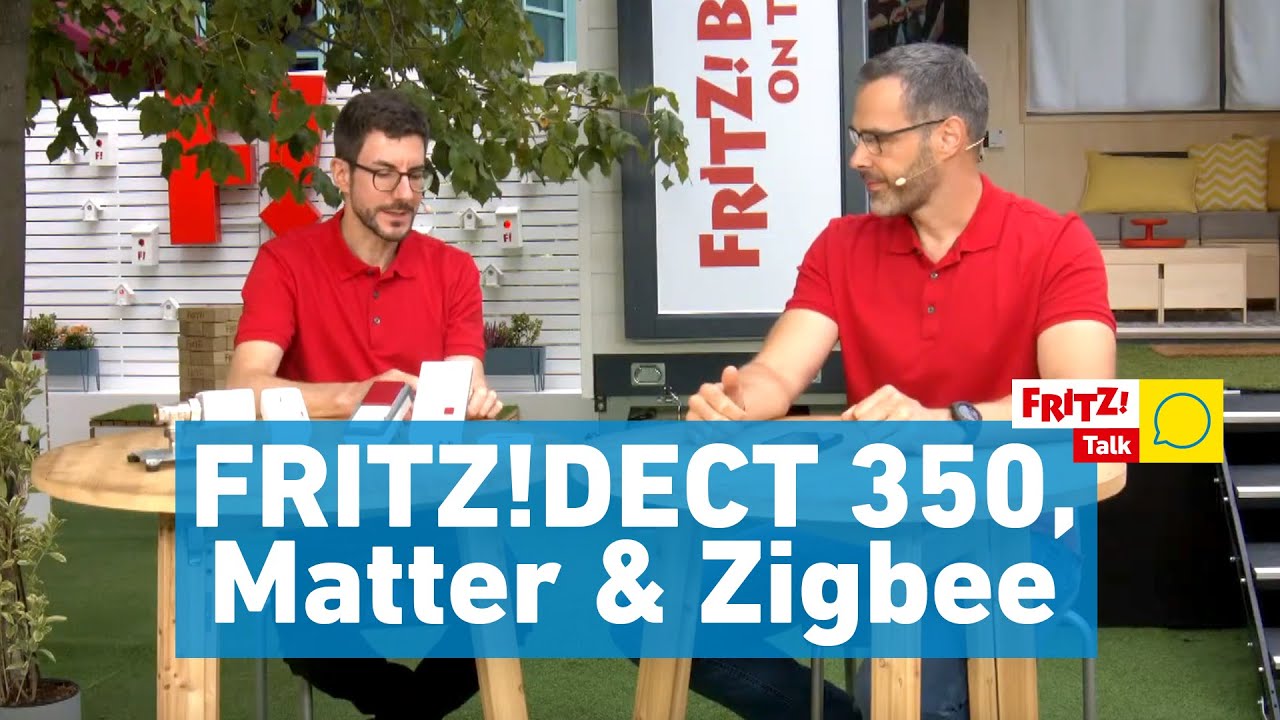 Smart Home mit FRITZ!DECT 350, Matter und Zigbee | FRITZ! Talk live von der IFA 2023