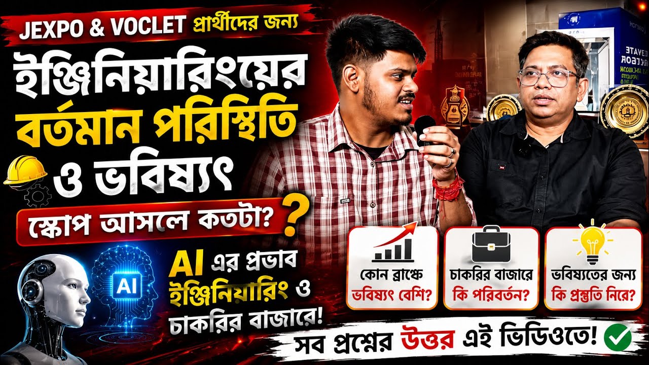 Jexpo 2026: Engineering এ আসার আগে একবার দেখে নাও! Polytechnic Admission | Engineering