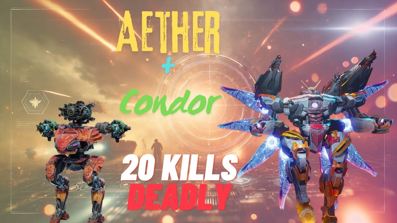 Get 20 INSANE War Robots Kills with Condor and Aether #warrobots @angrywr