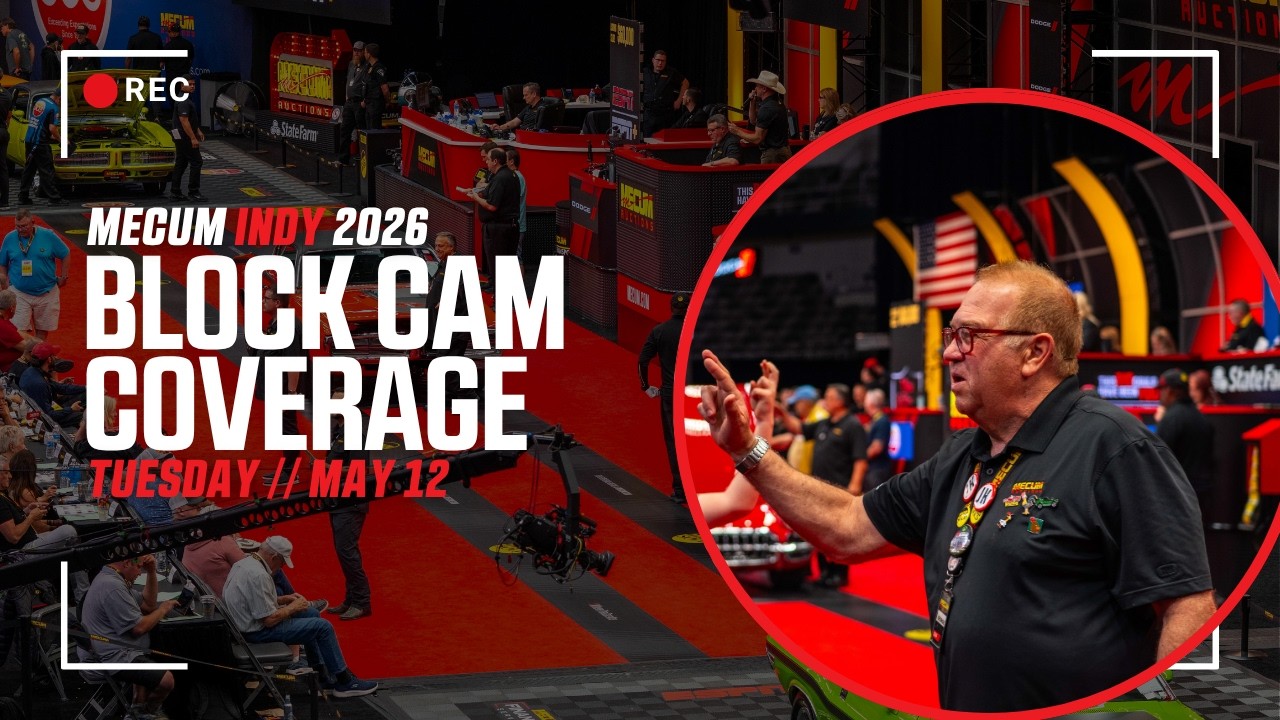 Mecum Indy Live Block Cam // Tuesday, May 12th, 2026