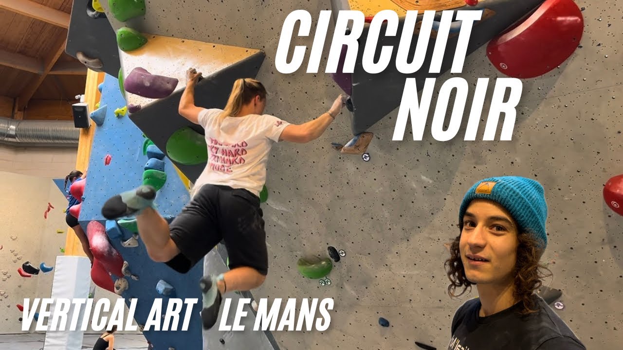 We're climbing the black circuit!! | Vertical Art Le Mans