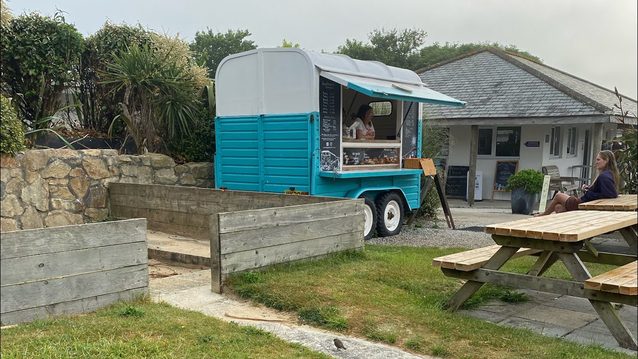 Gwithian farm hayle Cornwall coffee time !!