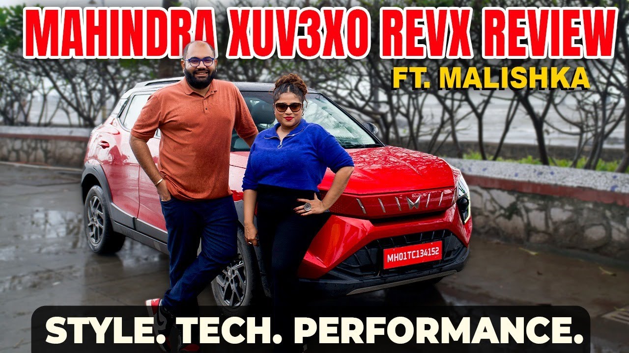 Mahindra XUV 3XO REVX Detailed Review ft. Malishka | Design, Tech, Drive & Verdict | @MotorBeam​