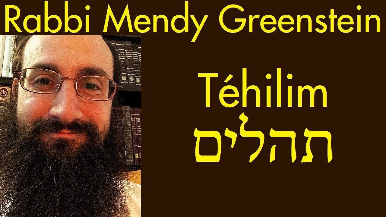 Rabbi Mendy Greenstein - Téhilim #25