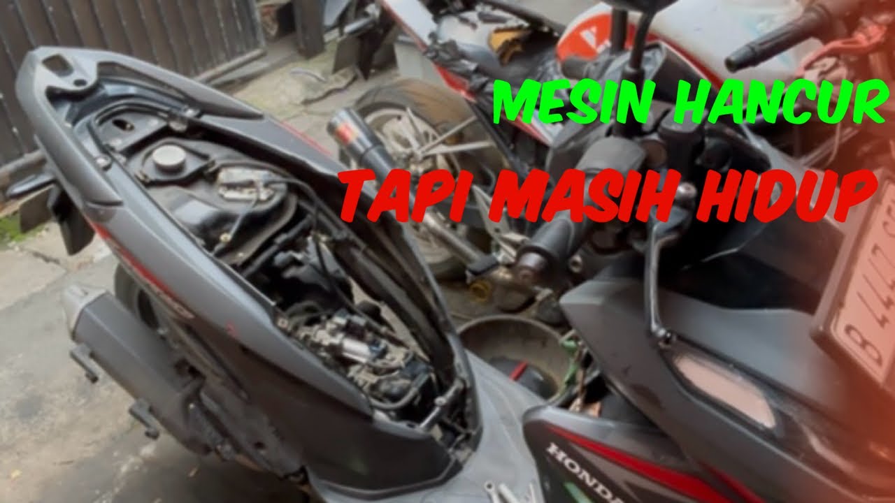 Vario 125 sampai seperti ini suara mesinnya // parah banget vario led new mesin berisik