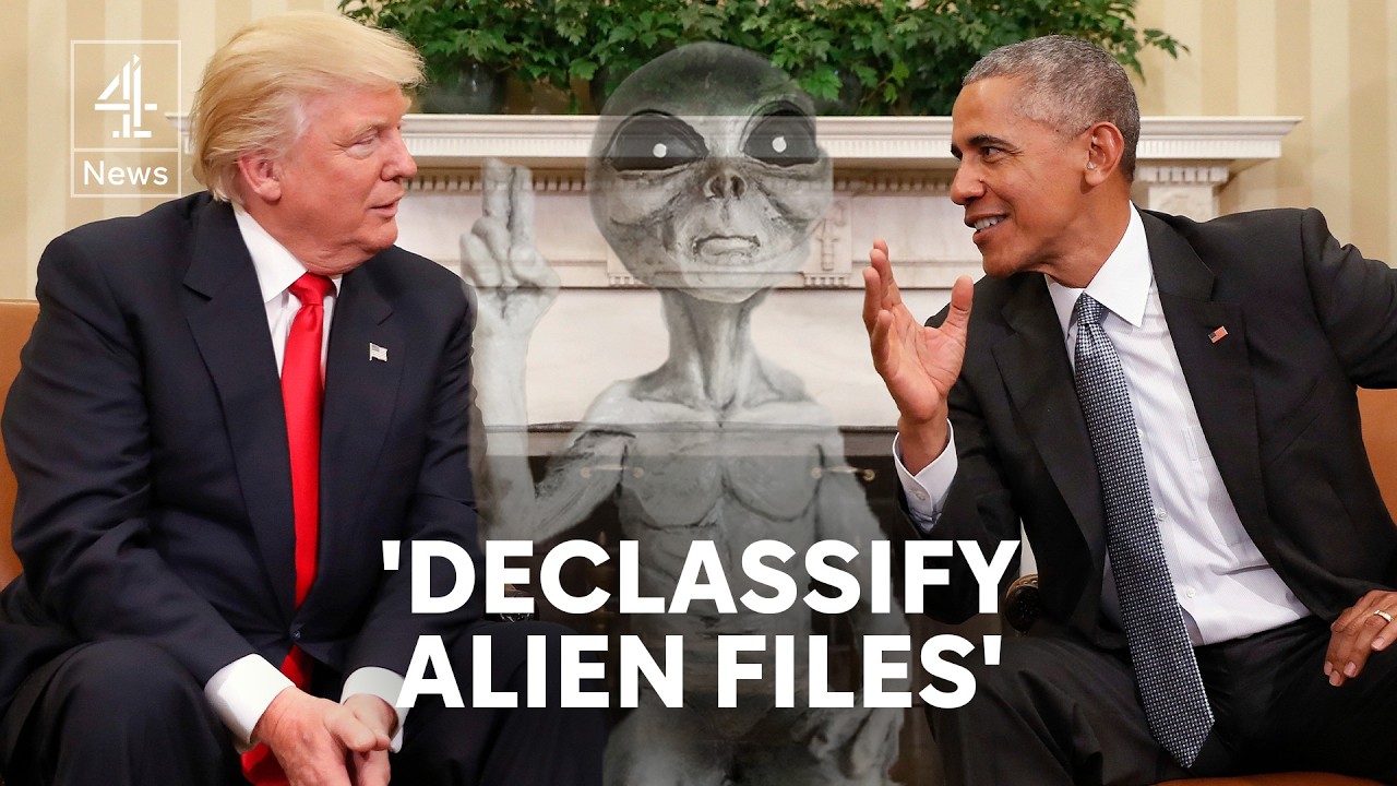 Trump orders release of government files on aliens and UFOs