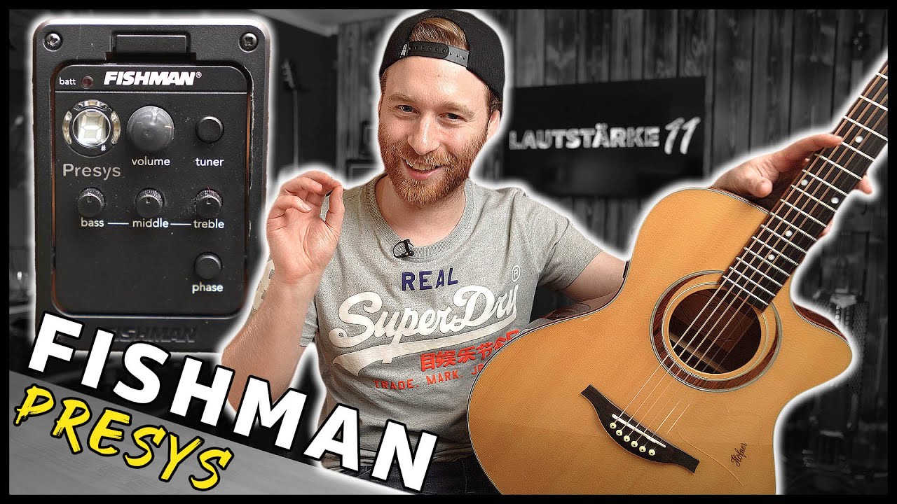 Tonabnehmer der Höfner HA-GC17-N -- Fishman Presys Preamp