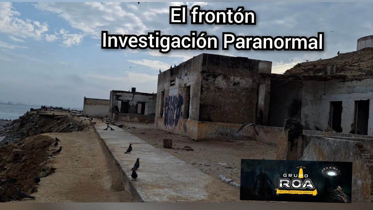 PASAMOS LA NOCHE EN EL FRONTÓN#paranormal#tenebroso #recorridoparanormal