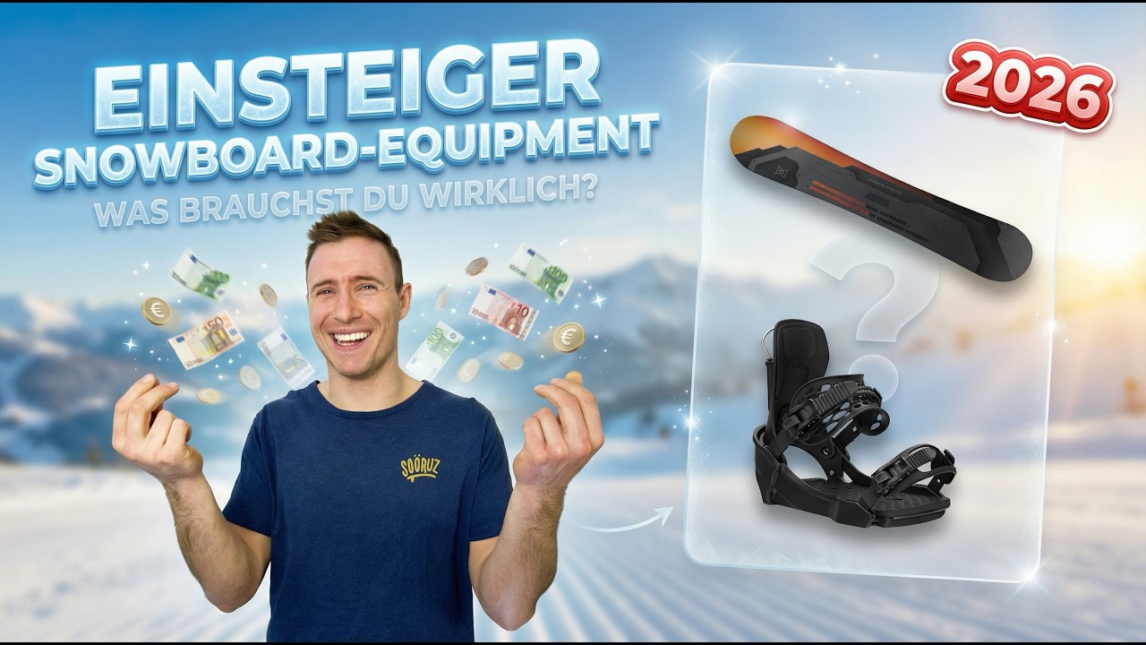 Kauf nicht irgendwas! 😅 Snowboard Equipment Empfehlungen 2026