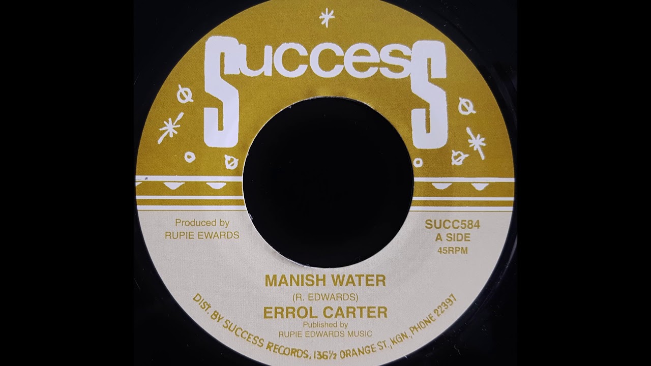ERROL CARTER - Manish Water