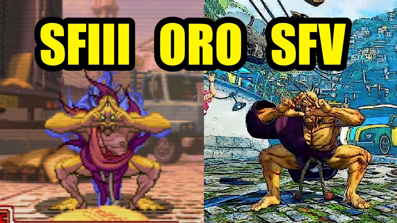 SFIII Oro vs SFV Oro - Side by Side Comparison
